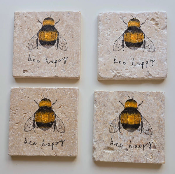 Bee Design Coasters