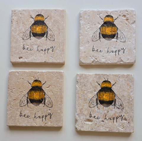 Bee Design Coasters